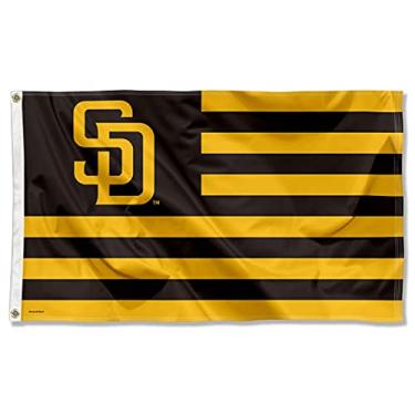 Imagem de WinCraft San Diego Padres Stars and Stripes American Nation 3x5 Flag