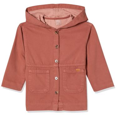 Imagem de Jaqueta Parka Infantil Unissex Em Sarja Toddler Marrom 001