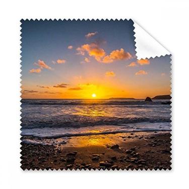 Imagem de Pano de limpeza de imagem natureza oceano, água, mar, praia, ciência, praia, pano de limpeza de telefone, 5 peças