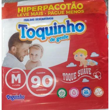 Imagem de Fralda Infantil Toquinho De Gente M C/90