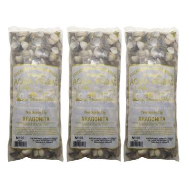 Imagem de Substrato Aragonita para Aquários e Jardins N°00 - 3kg