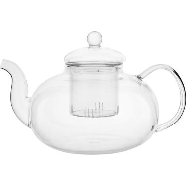 Imagem de CLEAR CHALEIRA 17x15x23cm 1,2L BOROSILICATO TRANSP COM INFUSOR