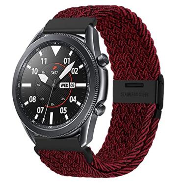 Imagem de XMUXI 22mm Pulseiras compatíveis com Galaxy Watch 3 45mm/Relógio 46mm,Gear S3 Frontier/Clássico, Huawei Watch GT 3 46mm, Amazfit GTR Braided Sport Braided Watch Band (sem relógio) (#3)