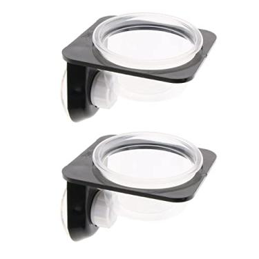 Imagem de Tigela Serenable 2 Peças de Répteis de Comida e Água para Pet Aquário Ornamento Prato de Terrário Lagartos Tortas ou Pequenos Répteis