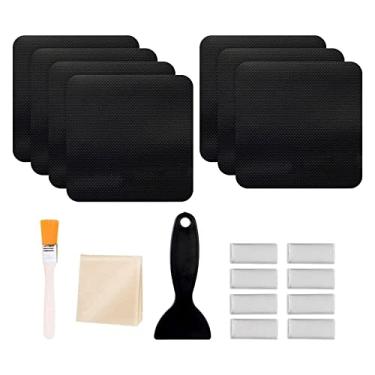 Imagem de Kit remendo de trampolim 4" x 4" peças de durável acessórios esportivos forte ferramenta remendos de esteira