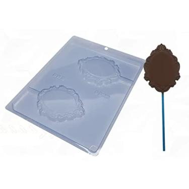 Imagem de Kit 4 Formas Acetato Bwb Simples 9823 - Pirulito Camafeu 50g