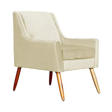 Imagem de Poltrona Ariane Luxo Suede Cores - DS Estofados