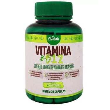 Imagem de Vitamina B12 Ultra Concentrado Vegana 30 Caps. Vitalab