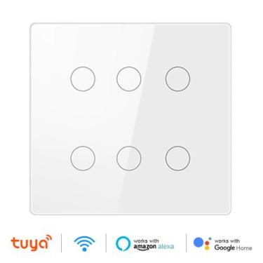 Imagem de Interruptor Inteligente 4X4 Wifi Tuya 6 Canais Alexa  - Its