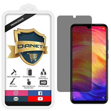 Imagem de Pel�cula De Privacidade Vidro Temperado Para Xiaomi Redmi Note 7 e 7 Pro Tela 6.3" Polegadas Prote��o Anti Impacto E Curioso Top Spy Premium - Danet