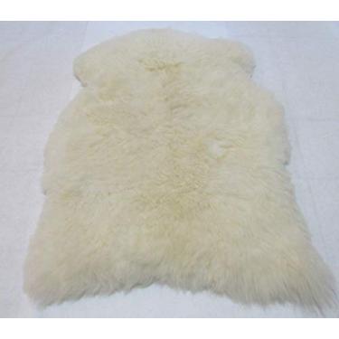 Imagem de Pelego De Carneiro Cru Natural Importado Luxo Para Artigos De Montaria E Decoração