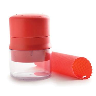 Imagem de Norpro, Red Twist N' Mince com descascador de alho