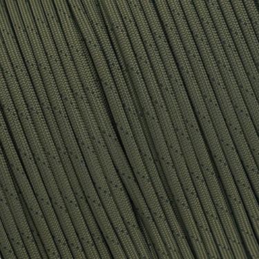 Imagem de Corda de paraquedas West Coast 10 25 50 e 100 pés Hanks e 250 300 1000 carretéis Winder & Buckle Options Tipo III 7 fios 550 cordão paraquedas muitas cores - maior seleção de corda de paraquedas, Olive Drab w/ Black Fleck, 100 Feet