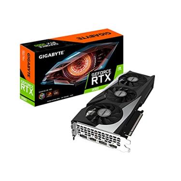 Imagem de GIGABYTE Placa de vídeo GeForce RTX 3060 Gaming OC 12G (REV2.0), 3X ventiladores WINDFORCE 12GB 192-bit GDDR6, GV-N3060GAMING OC-12GD REV2.0