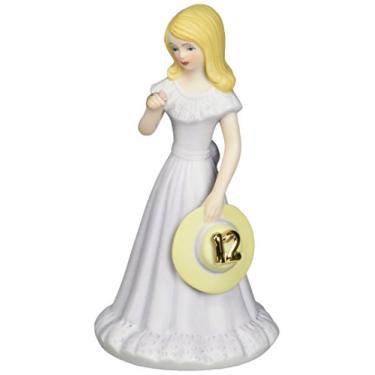 Imagem de Enesco Estatueta de porcelana "Blonde Age 30,48 cm para meninas crescendo, 14,6 cm