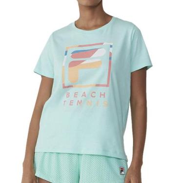 Imagem de Camiseta Beach Tennis Verde - Fila
