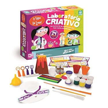 Imagem de Laboratório Show da Luna Criativo Infantil Kit com 24 Experimentos Super Divertidos, Explorar a Ciência - Nig 0738