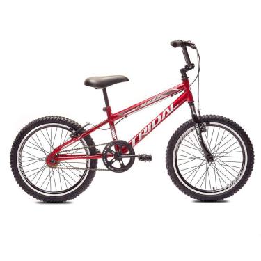 Imagem de Bicicleta Aro 20 Infantil Bmx Cross Tridal Bike Vermelho