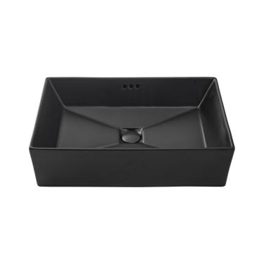 Imagem de Cuba De Apoio Para Banheiro Retangular Slim Louça Cerâmica 60 cm Lolita Pingoo.casa - P...