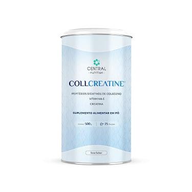 Imagem de Collcreatine 500g – Sabor Neutro – Central Nutrition | Colágeno Hidrolisado + Creatina | Suplemento Premium em Pó | Clean Label | Sem Glúten e Lactose