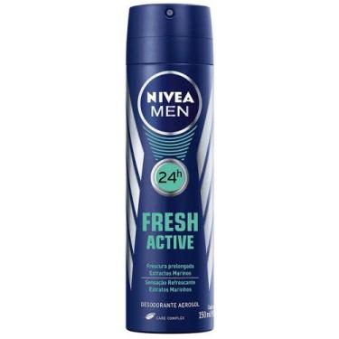 Imagem de Desodorante Aerosol Nivea For Men Fresh Active 150ml