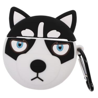 Imagem de OSALADI 1 Conjunto De Capa De Silicone Capa De Fone De Ouvido De Silicone Capa De Fone De Ouvido Cachorrinho Capa De Fone De Ouvido Sem Fio Capa De Fones De Ouvido Sem Fio Verdadeira Capa