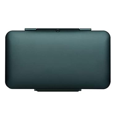 Imagem de Pequeno Caixa de charutos masculina para viagem, umidificador de charutos de liga de alumínio, leve e fino, forrado de madeira, caso de umidor de charutos elegante para presente masculino Feito à mão