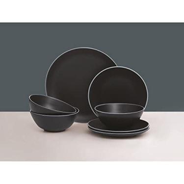 Imagem de Aparelho de Jantar Preto com 18 Peças - Mason Cash