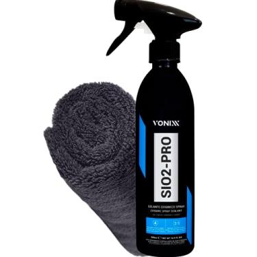 Imagem de Revitalizador Protetor Renovador de Pintura Fosca Envelopada Carro Moto Caminhão Sio2 Pro 500ml Vonixx
