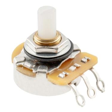 Imagem de CTS A1M Potenciômetro Fino 24-Spline Split Logarítmico Shaft Nylon Curto para Guitarra tipo Jazzmaster