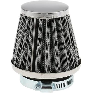 Imagem de Universal Clamp-On Air Filter Round Tapered High Volume Flow of Clean and Cooler Free Air for Motorcycle Dirt Bike ATV Scooter - 50mmcoding/1086 (Size : 44mm)