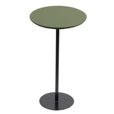 Imagem de Mesa Lateral 30cm (52cm Altura) Verde Acetinado