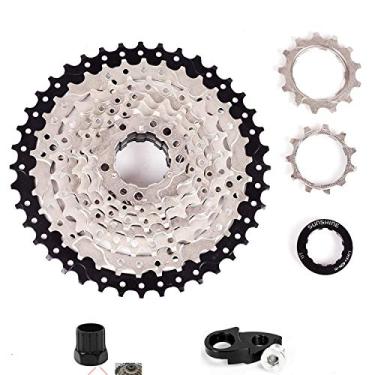 Imagem de Royal Sun Roda dentada de 9 velocidades 11-40T compatível com Shimano M370, M390, M430, M2000, M4000, DEORE M530, para SRAM 9 velocidades, inclui X5, X7