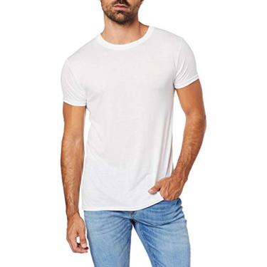 Imagem de Kit 2 Camisetas Underwear, Hanes, Masculino, Branco, P