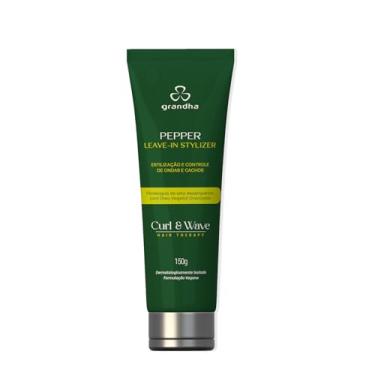 Imagem de Kit Grandha Vector Force Curl Wave para Cabelos Cacheados, Crespos e Ondulados (Pepper Leave-in 150g)