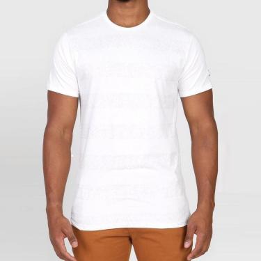 Imagem de Camiseta Oakley Geometric Striped SS Masculina-Masculino