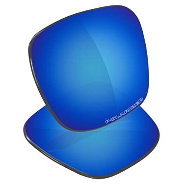 Imagem de Galvanic Lentes de reposição para óculos de sol Oakley Holbrook XL OO9417 - Ice Polarized Elite
