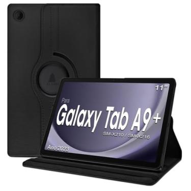 Imagem de Capa Case Para Galaxy Tab A9+, Wifi, 11' polegadas Ano 2023 Sm-X210 Sm-X216 - Alamo (PRETO)