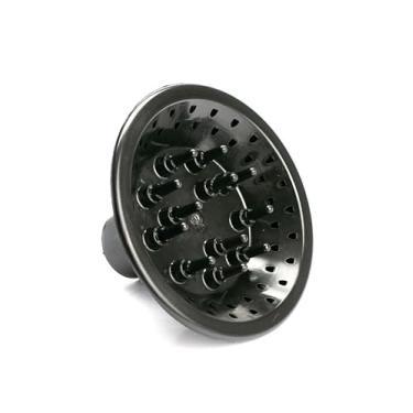 Imagem de NewBeauty Difusor de Ar Universal para Secador de Cabelos (1.4" a 2.4") - Preto - Difusor de Cabelo para Cabelos Cacheados e Ondulados Naturais