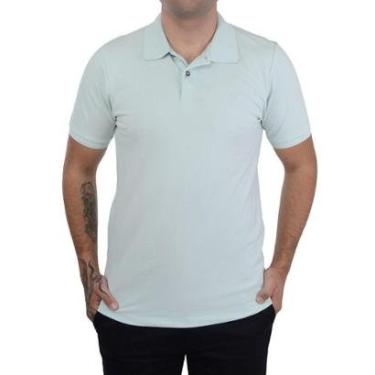 Imagem de Camisa Polo Masculina Ogochi Essencial Slim Verde - 0075-Masculino