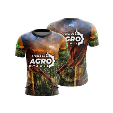 Imagem de Camisa Pqs Agro manga curta ref 01-Unissex