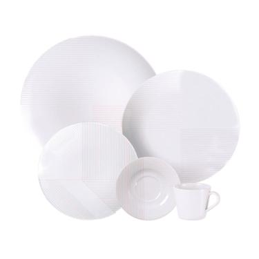 Imagem de Aparelho de Jantar em Porcelana 20 Peças Grid Tramontina