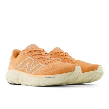 Imagem de New Balance Fresh Foam X 880 V14 Tênis de corrida feminino, Cobre/ouro claro metálico/flor de pêssego, 8.5 Wide