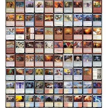 Imagem de MTG Decks & More Baralho Elite Commander Land Destruction - Jeskai - Vermelho Azul Branco - EDH - Numot, O Devastador - 100 Cartas - Baralho Magic The Gathering Personalizado - Muito Forte!