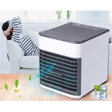 Imagem de Mini Climatizador 3 em 1 Ar Condicionado Usb 12v 110V/220V - WCAN