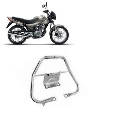 Imagem de Alça Traseira Cg Fan 2003 2004 2005 2006 2007 2008 Cromado - MA Motos