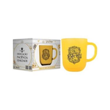 Imagem de Caneca De Vidro Prime Harry Potter Casas 300 ML - Lufa Lufa - Allmix