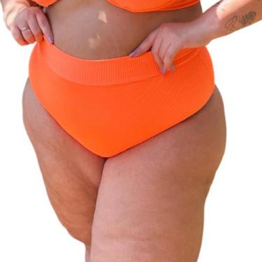 Imagem de Calcinha Avulsa Plus Size Hot Pants Canelado - Califórnia Brasil, Lara