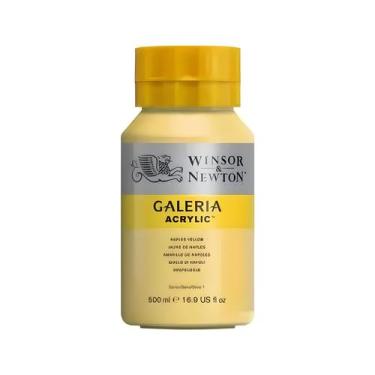 Imagem de Tinta Acrilica Galeria 500ml Winsor & Newton Escolha a Cor, NAPLES YEL