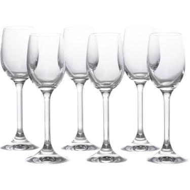 Imagem de Conjunto com 6 Taças de Cristal Licor Roberta 65ml Bohemia